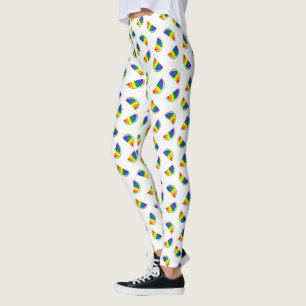Leggings Motif Rainbow Watermelon