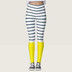 Leggings Motif rayé moderne