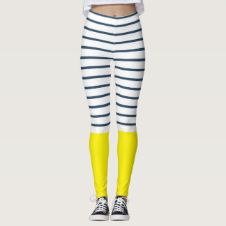Leggings Motif rayé moderne