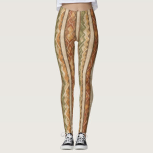 Leggings Motif rayure rustique du Sud-Ouest (7)