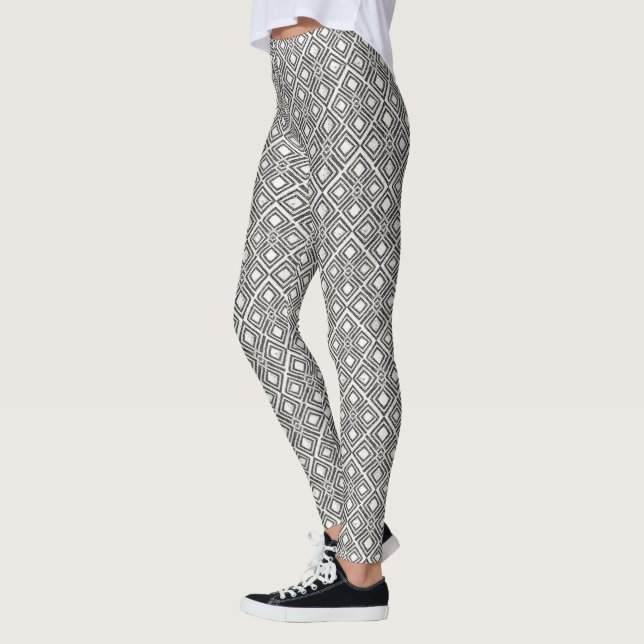 Leggings Motif sauvage africain (Gauche)