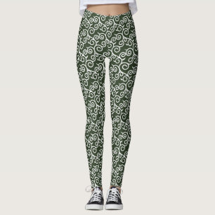 Leggings motif traditionnel arabe design japonais