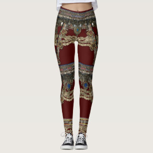 Leggings Motif tribal de Red Kuchi