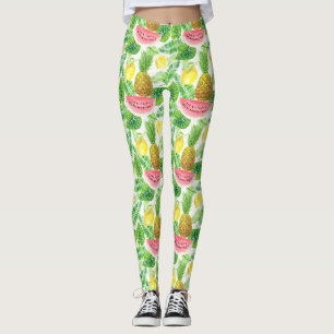 Leggings Motif tropical