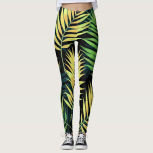 Leggings Motif tropical