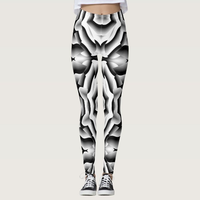 Leggings motif unique "Ratti_Creative_Arts" (Devant)