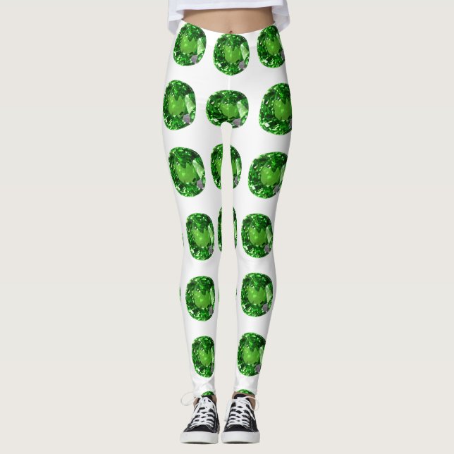 Leggings Motif vert (Devant)