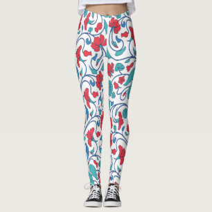 Leggings Motif vintage arabe floral sans couture.