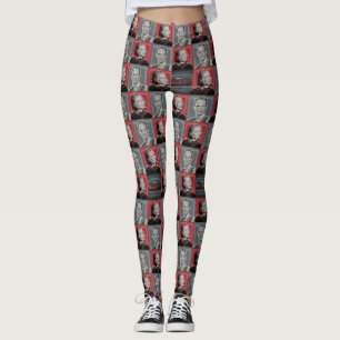 Leggings Motif Wanda et Vision Retro Checker