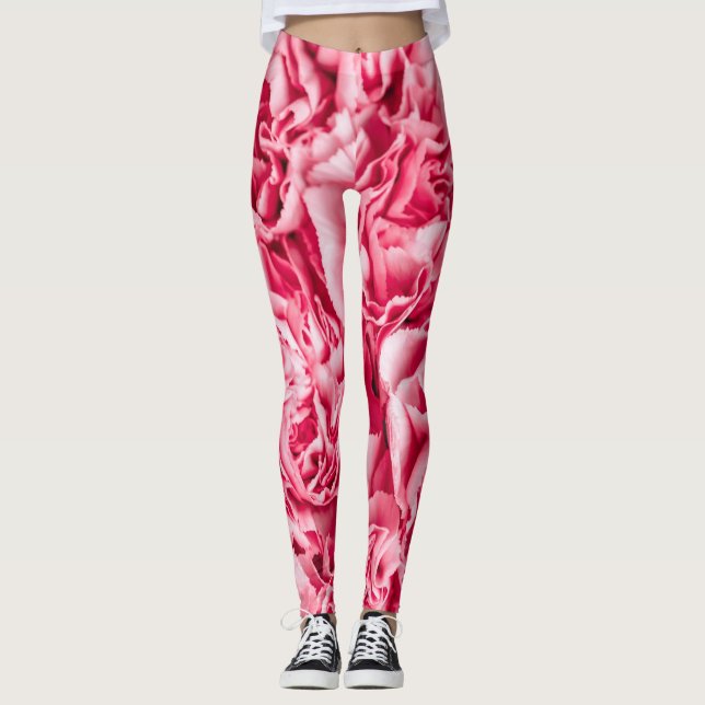 Leggings Motifs de fleurs (Devant)