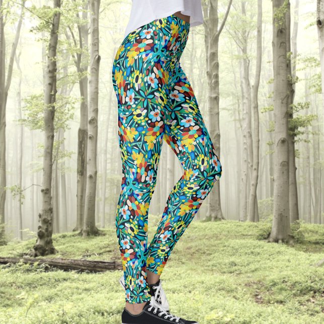 Leggings Motifs de la fête pétale (Créateur téléchargé)