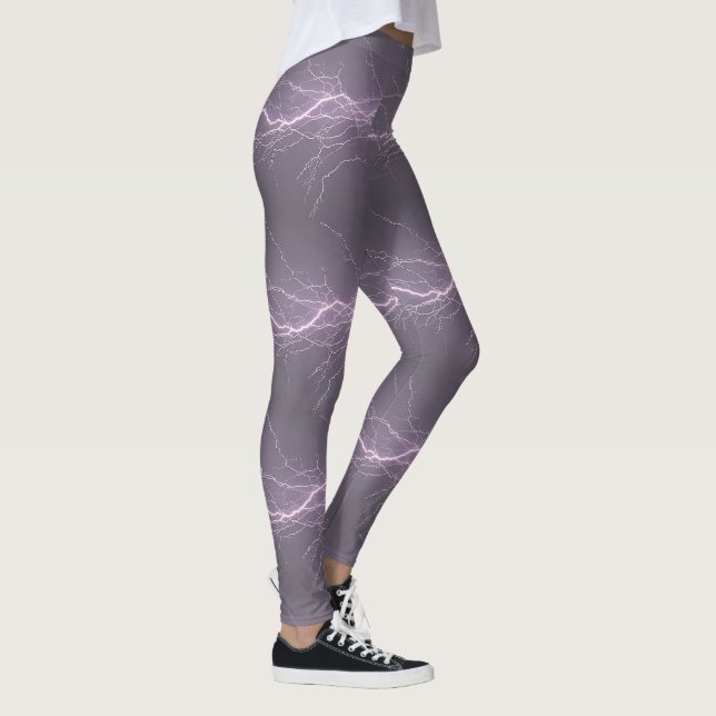 Leggings motifs de la foudre (Droite)