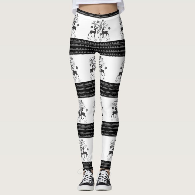 Leggings Motifs de Noël (Devant)