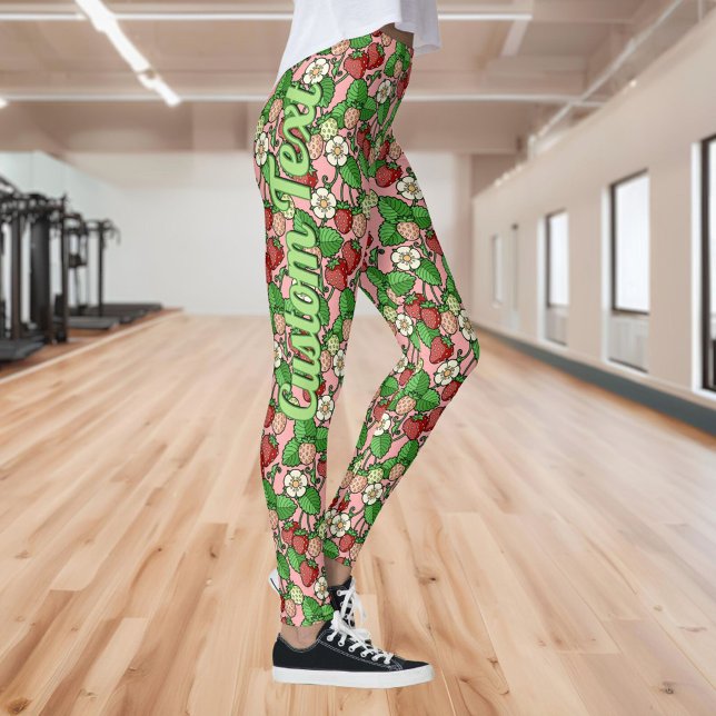 Leggings Motifs de vigne fraise (Créateur téléchargé)