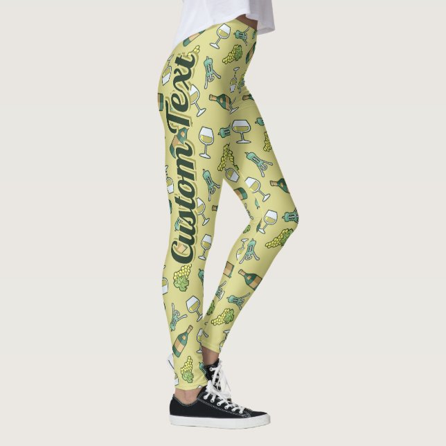 Leggings Motifs de vin blanc (Droite)