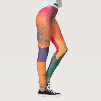 Leggings Motifs lumineux multicolores
