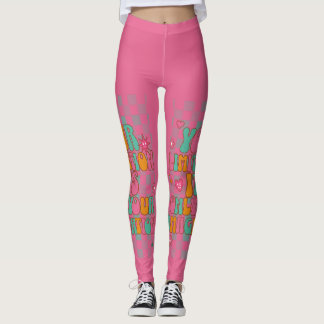 Leggings Motivationnel, Inspirationnel, Good Vibes