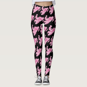 Leggings Motoneige en Camouflage gris