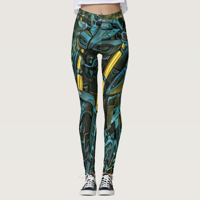 Leggings Motorcycle gift (Devant)