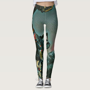 Leggings motorcycle racing lover gift