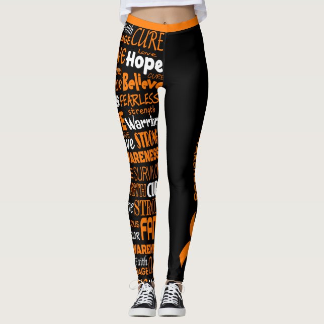 Leggings Mots de sensibilisation...RSD/CRPS (Devant)