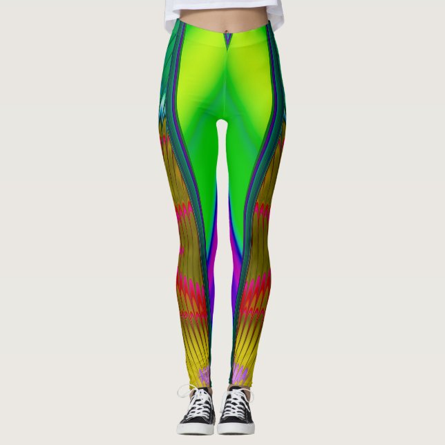 Leggings ~ multicolore clair ~ Original (Devant)