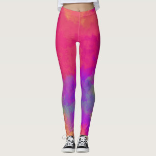 Leggings multicolores Abstraits