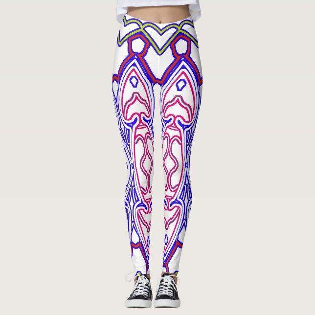 Leggings multilingues sans soudure "Ratti_Creative (Devant)