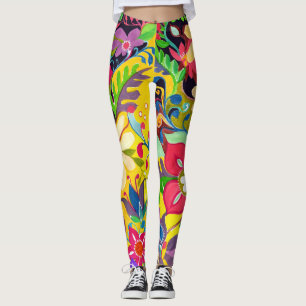 Leggings multiples d'alimentation de fleur