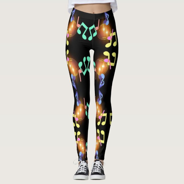 Leggings musicaux (Devant)