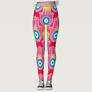 Leggings Mystic hamsa : design harmonieux.