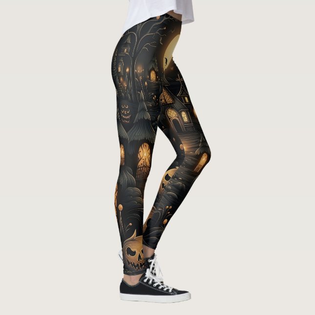 Leggings 🌌 Mystique Hauteur magique de minuit 🌌 (Droite)