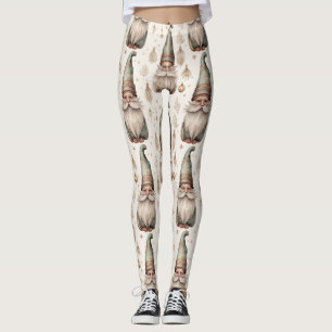 Leggings Nains de jardin fantaisistes & Botanique (1)