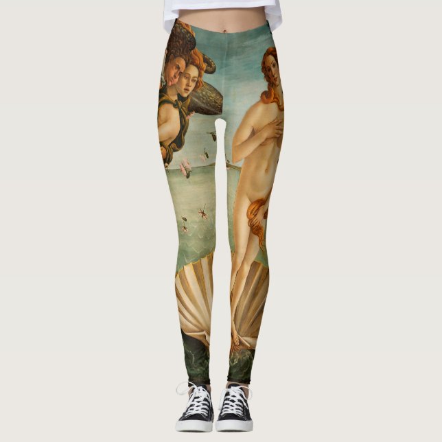 Leggings Naissance de Vénus par Botticelli (Devant)