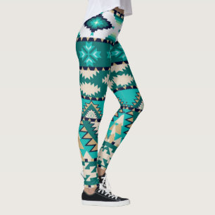 Leggings/Native American Aztec Pattern Leggings