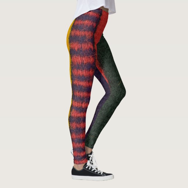 Leggings Native American Indian rainbow color (Droite)