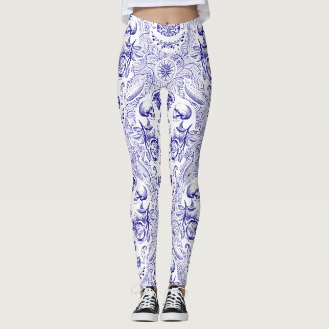 Leggings NautiCrâne (Devant)