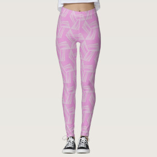Leggings Nebula rose Dreamflow Motif sans couture