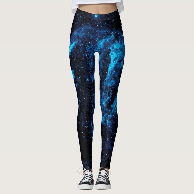 Leggings Nébuleuse de boucle de Cignus (Devant)