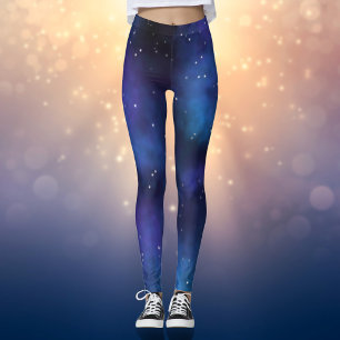 Leggings Nébuleuse spatiale d'étoiles