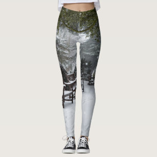 Leggings Neige d'hiver dans le parc