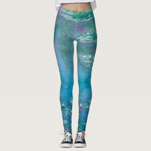 Leggings Nénuphars de Claude Monet Fine Art Painting