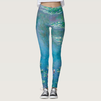 Leggings Nénuphars de Claude Monet Fine Art Painting
