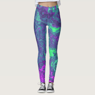 Leggings Néo-natif Marbré