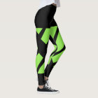 Leggings Neon Green Team/Club avec faux shorts