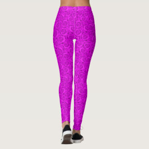 Leggings néon rose