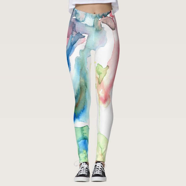 Leggings Nettoyage aquarelle (Devant)