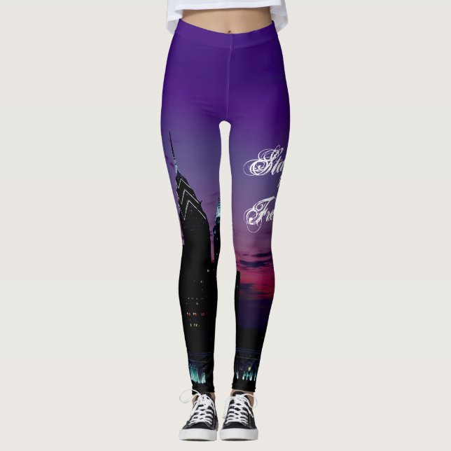Leggings New York Night Stay Free (Devant)