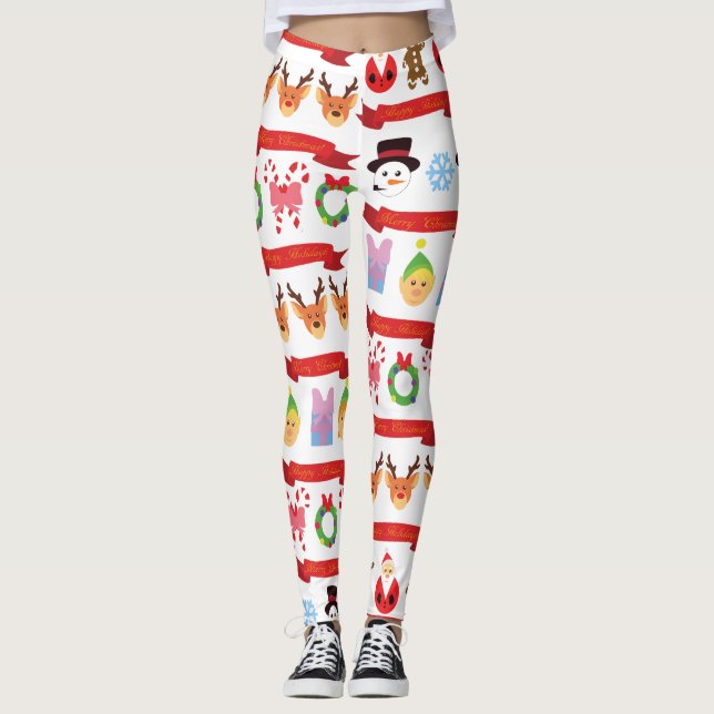 Leggings Noël (Devant)