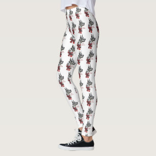 Leggings Noël Arlequin Great Dane